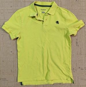 Express Pique Polo - Yellow